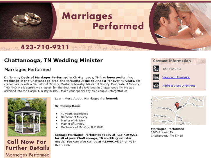 www.marriagesperformedtn.com