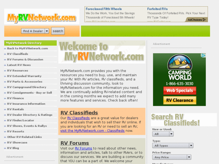 www.myrvnetwork.net
