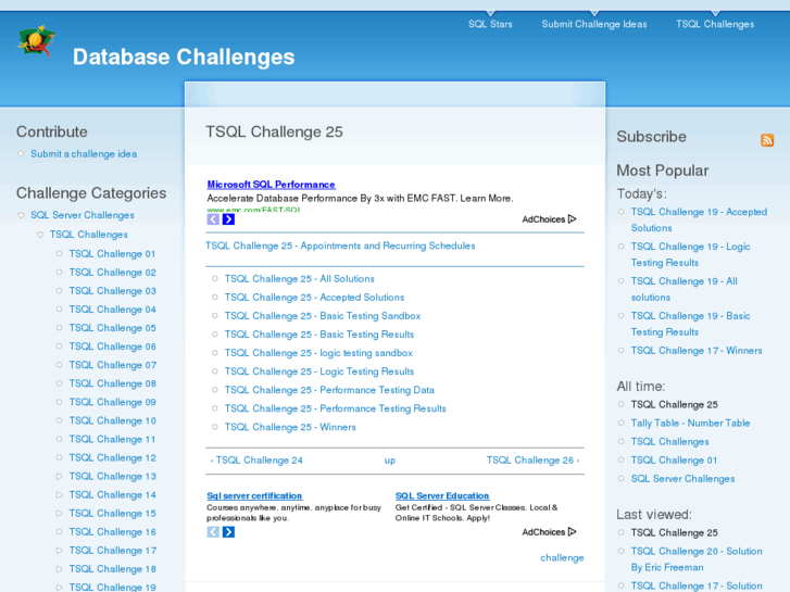 www.sqlserverchallenges.com