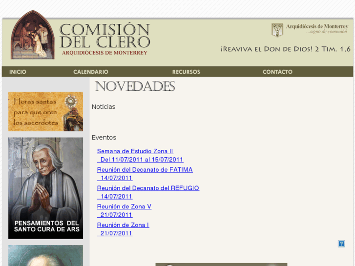 www.comisiondelcleromty.org