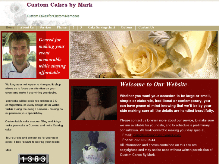 www.customcakesbymark.com