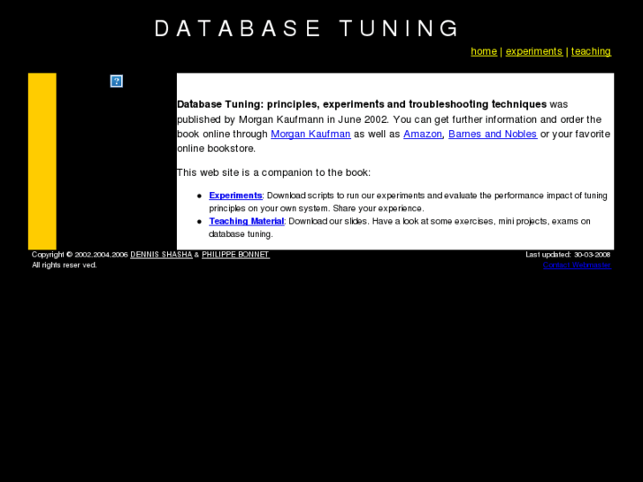 www.databasetuning.org