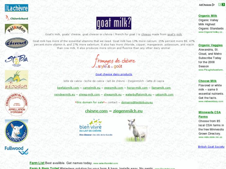 www.goatmilk.eu