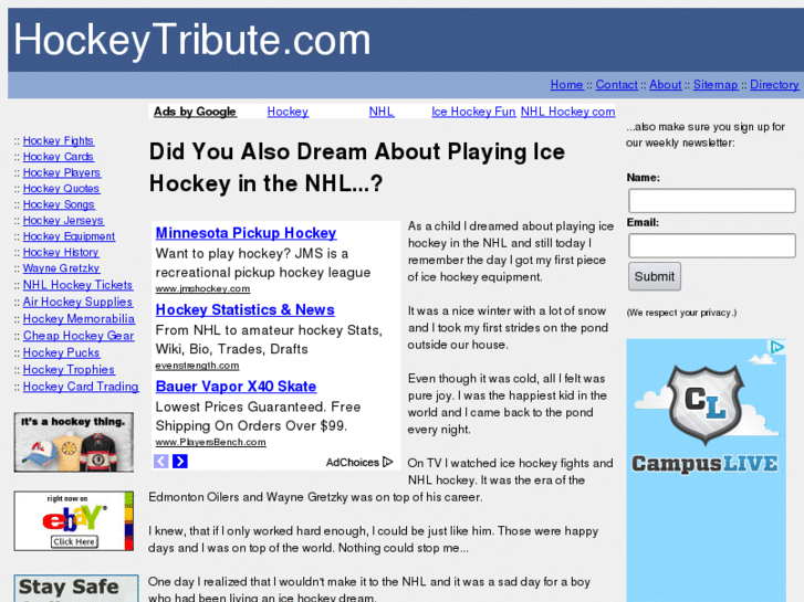 www.hockeytribute.com