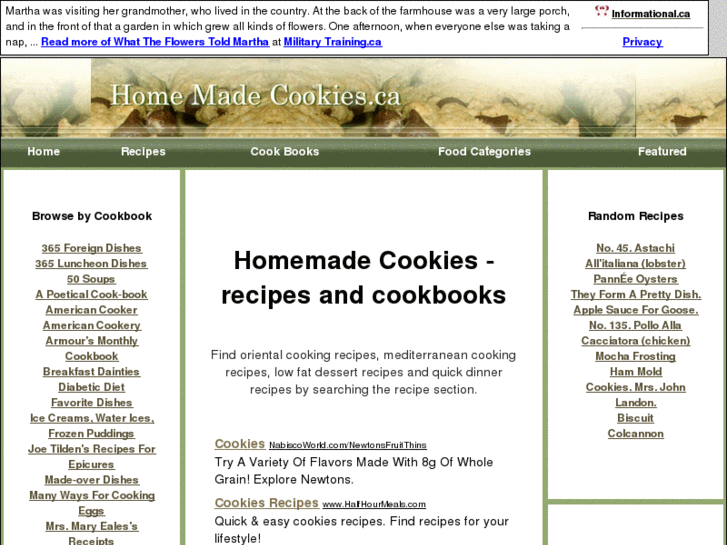 www.homemadecookies.ca