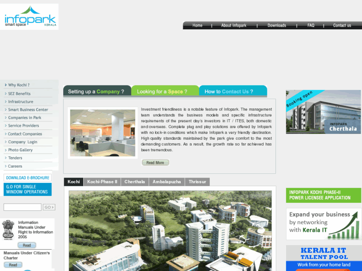 www.infopark.in