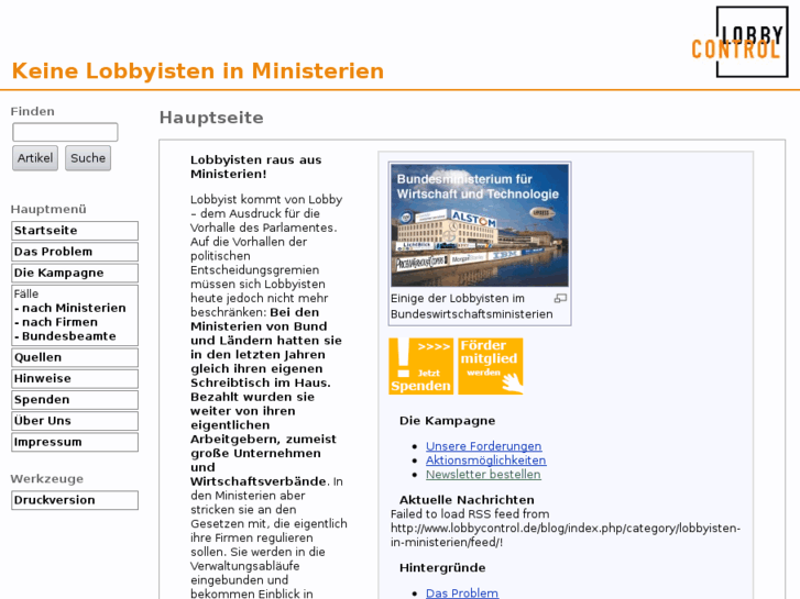 www.keine-lobbyisten-in-ministerien.de