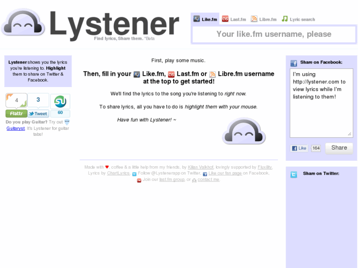 www.lystener.com