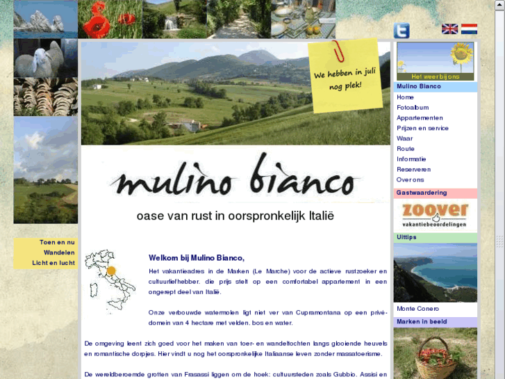 www.mulinobianco.nl