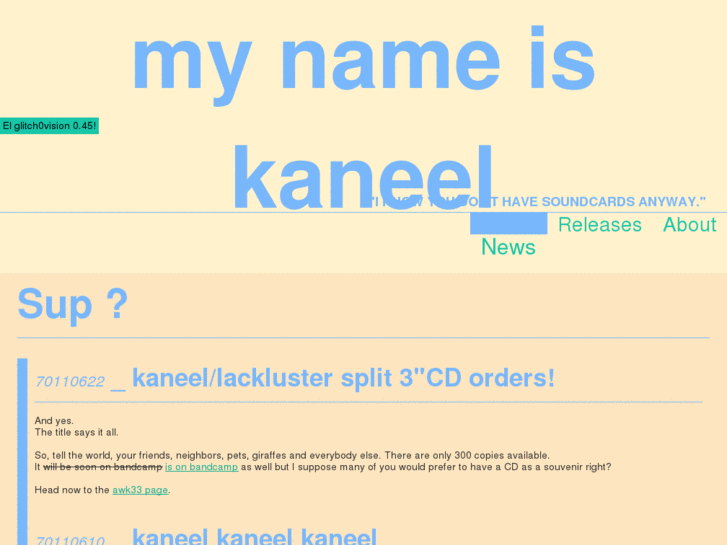 www.mynameiskaneel.com