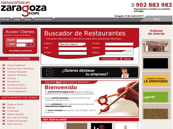 www.restaurantesenzaragoza.com