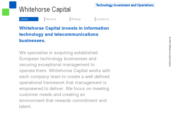 www.whitehorsecapital.com