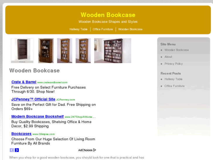 www.woodenbookcase.net