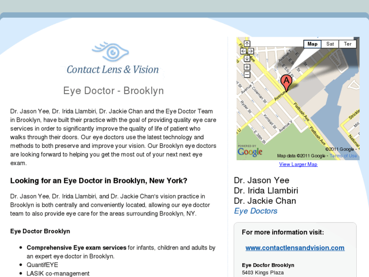 www.eyedoctor-brooklyn.com