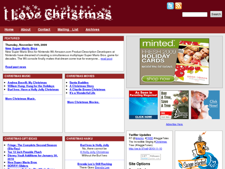 www.ilovechristmas.net