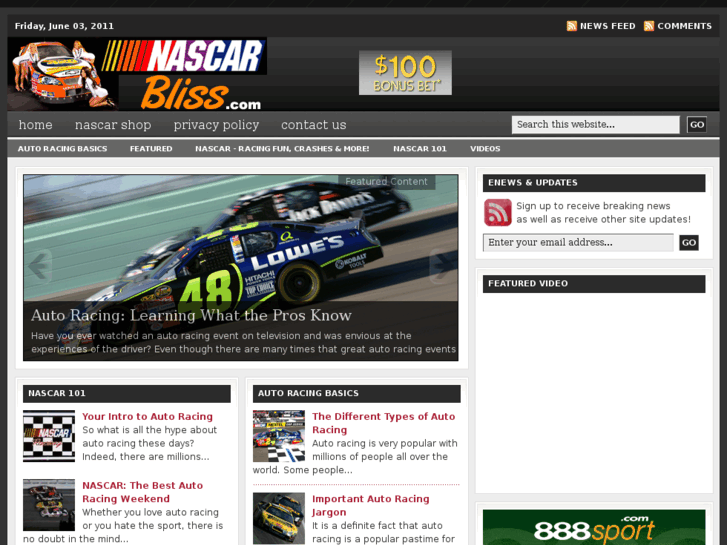 www.nascarbliss.com