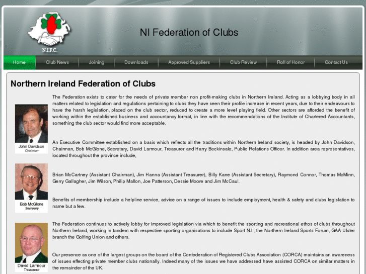 www.nifederationofclubs.com