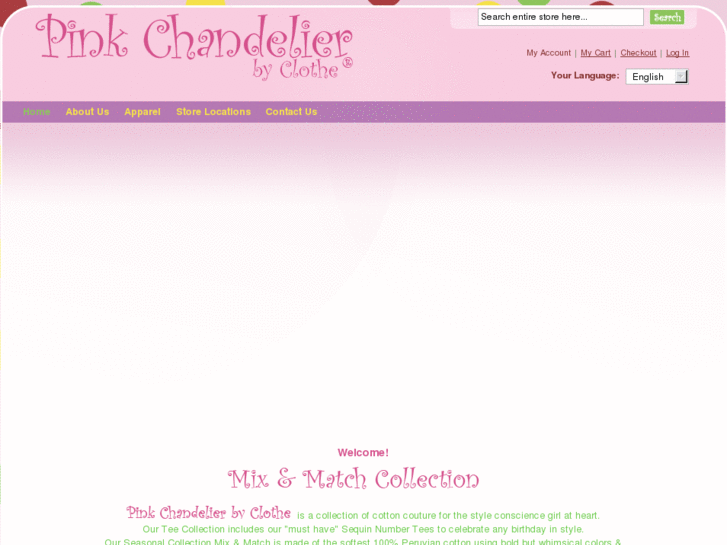 www.pinkchandelierbyclothe.com