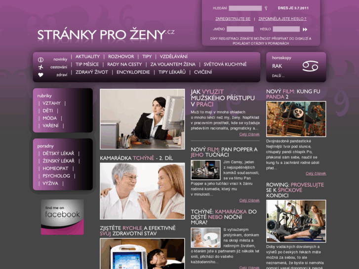www.strankyprozeny.cz