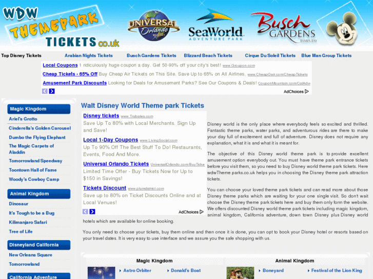 www.wdwthemeparktickets.co.uk