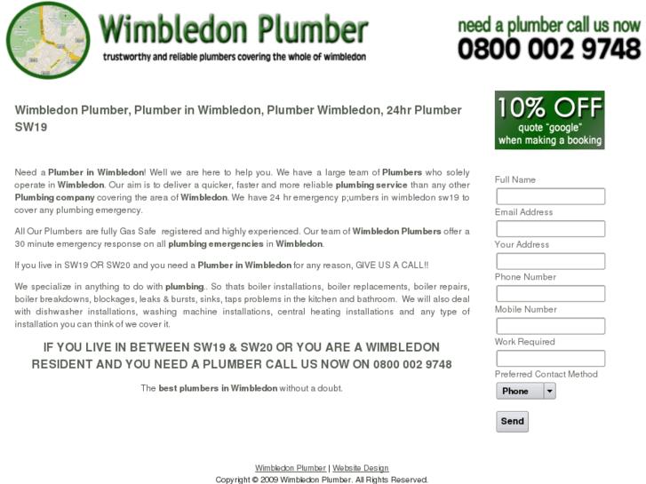 www.wimbledonplumber.co.uk