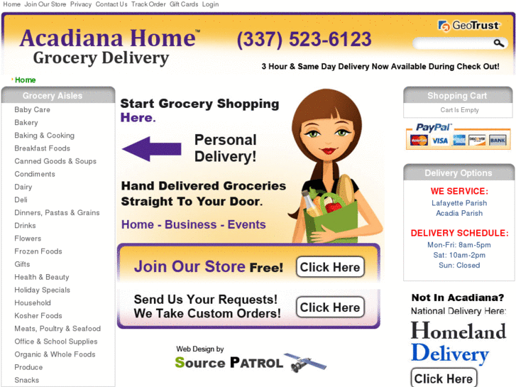 www.acadianahomegrocerydelivery.com