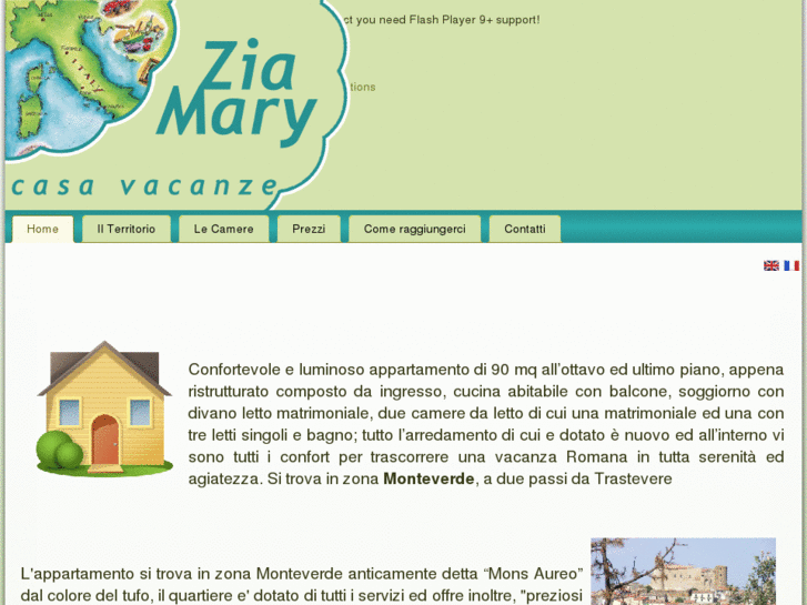 www.casavacanzeziamary.com