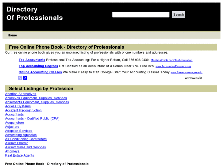 www.directory-of-professionals.com