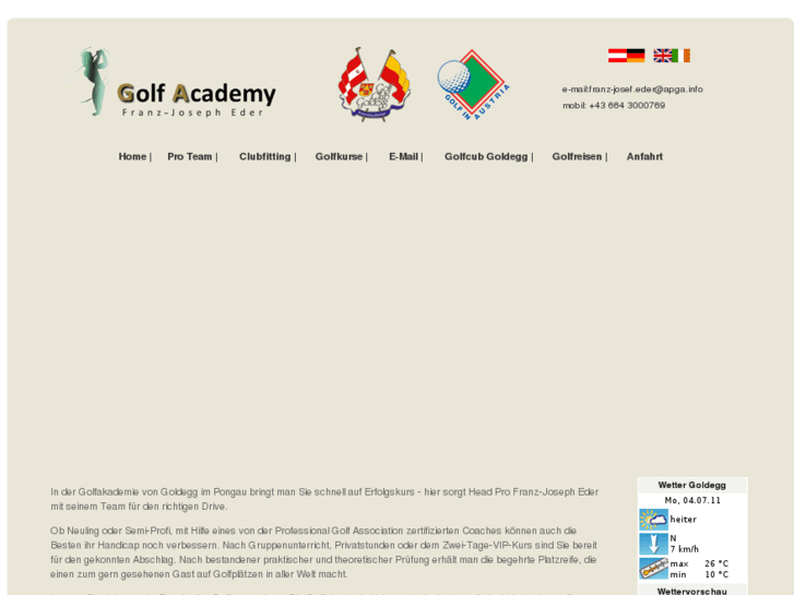 www.golfacademy-franz-joseph-eder.com