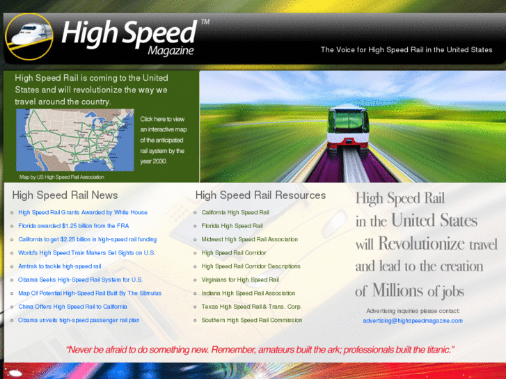 www.highspeedmagazine.com