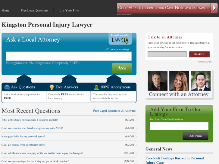 www.kingstonpersonalinjurylawyer.com