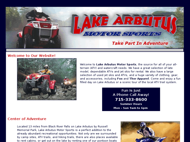 www.lakearbutusmotorsports.com