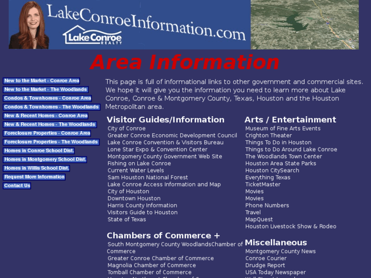 www.lakeconroeinformation.com