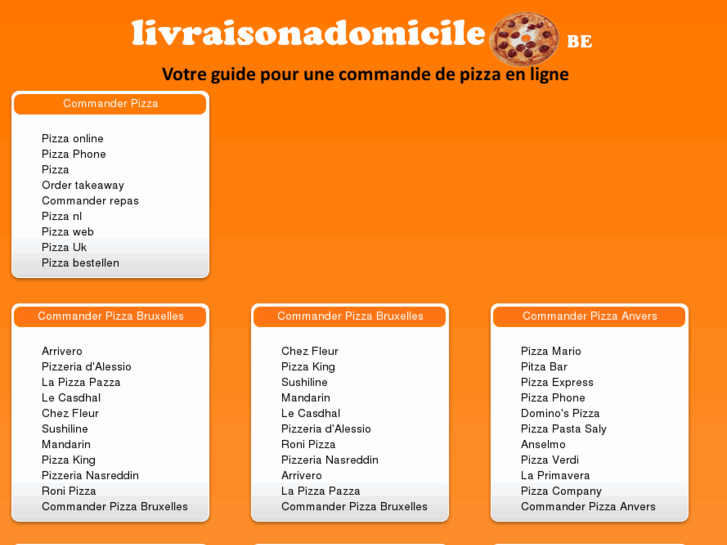 www.livraisonadomicile.be