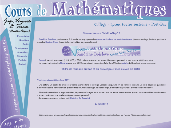 www.maths-gap.eu