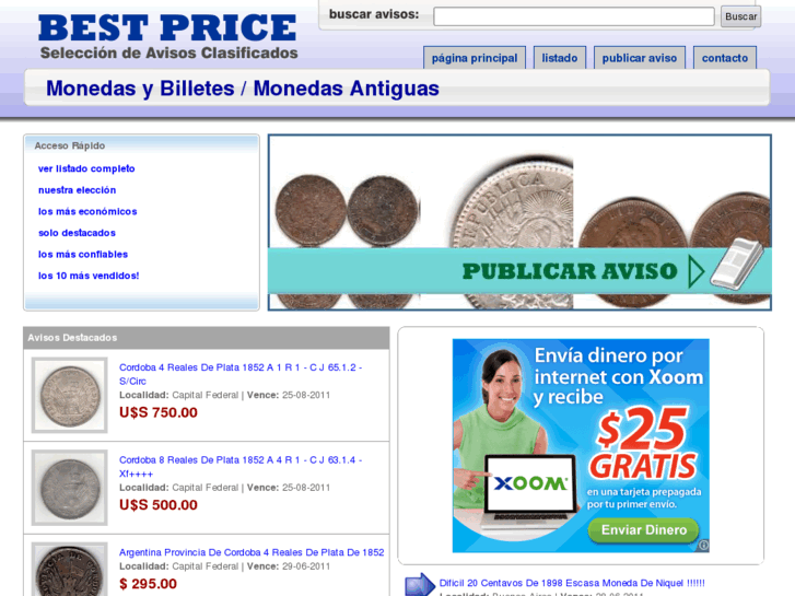 www.monedaantigua.com.ar