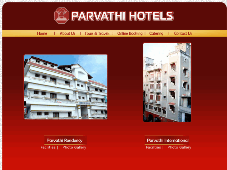 www.parvathihotels.com