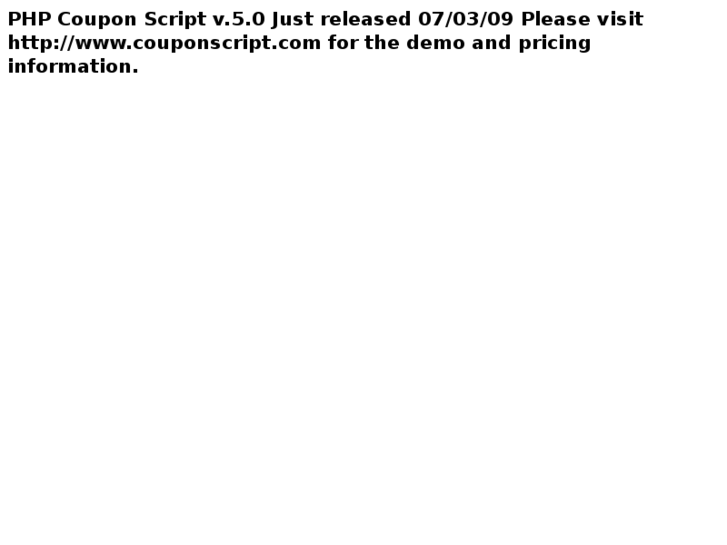 www.phpcouponscript.com