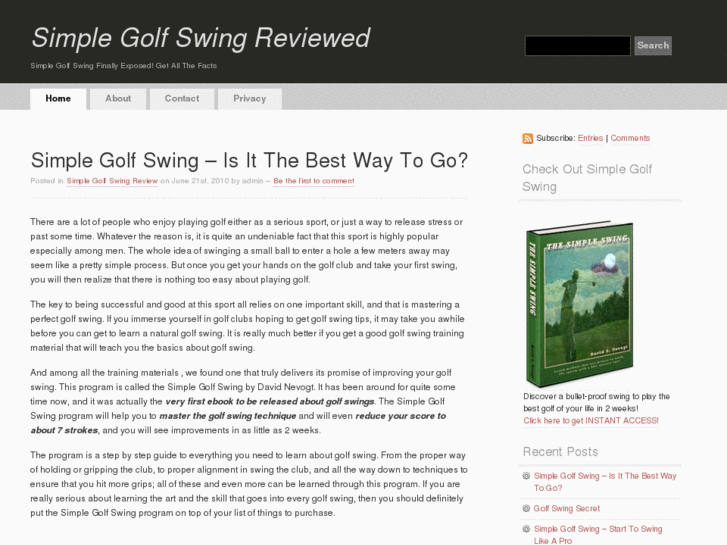 www.simplegolfswingreviewed.com