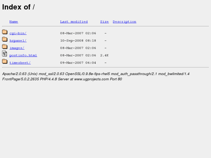 www.ugprojects.com