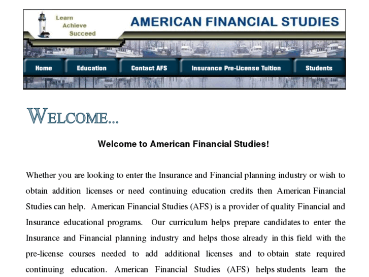 www.americanfinancialstudies.com