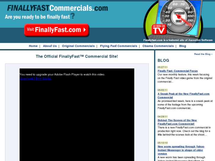 www.finallyfastcommercials.com