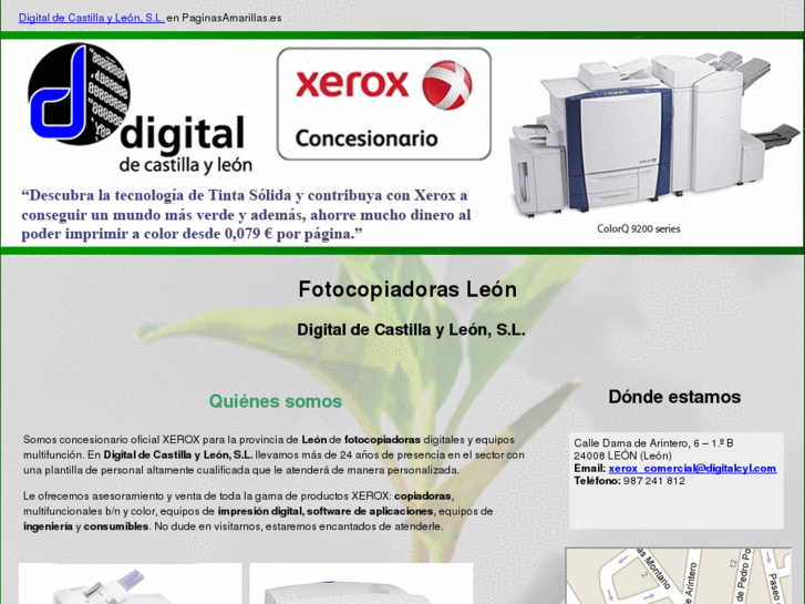 www.fotocopiadorasxeroxleon.es