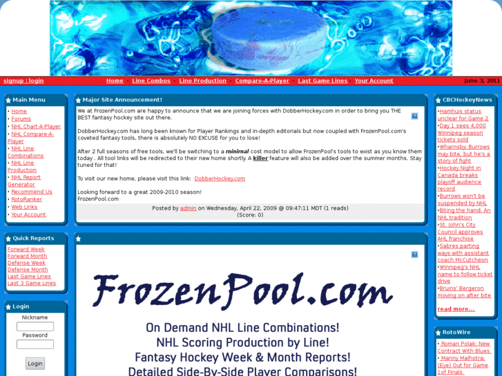 www.frozenpools.com