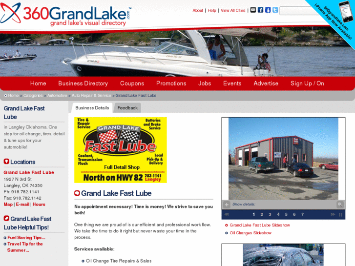 www.grandlakefastlube.com