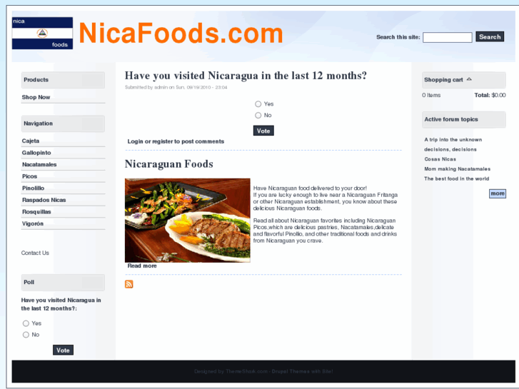 www.nicafood.com