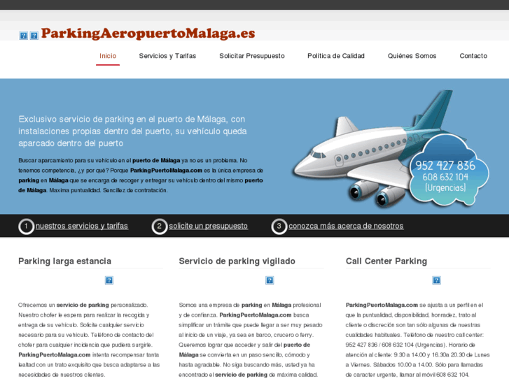 www.parkingaeropuertomalaga.es