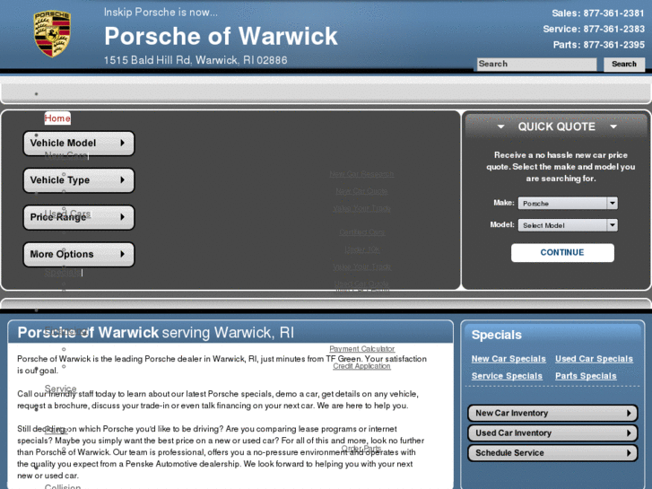 www.porscheofwarwick.com