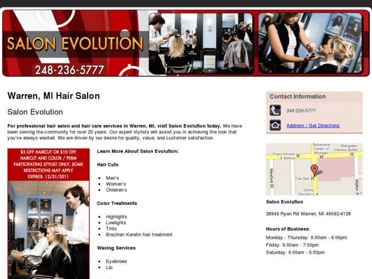 www.salon-evolutionoaklandco.com