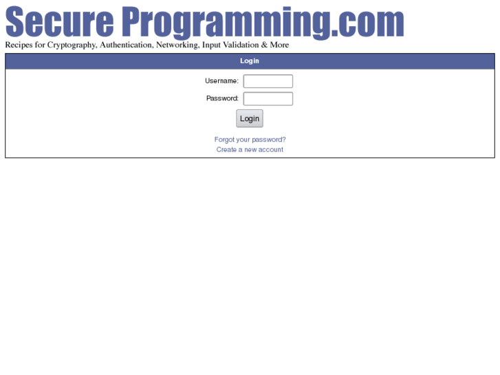 www.secureprogramming.net